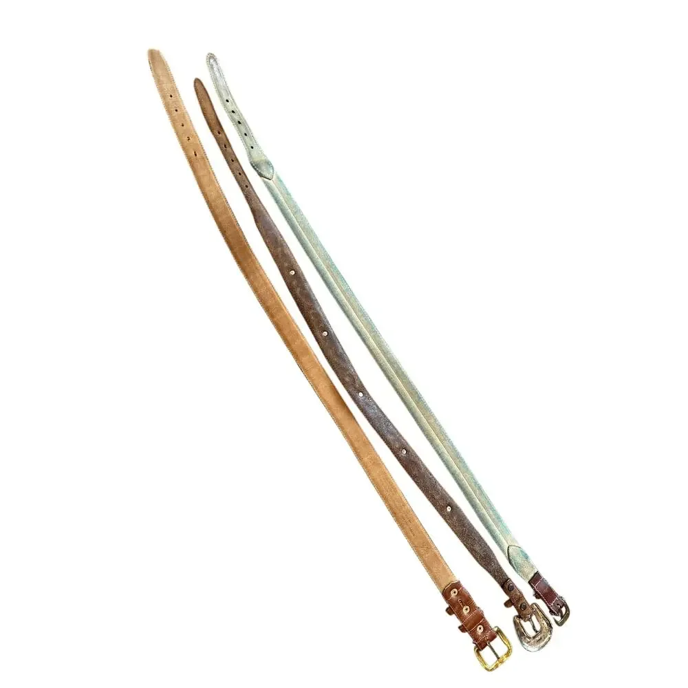 Kids leather western belts 28-34